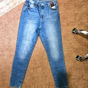 NO BOUNDARIES Women's Blue Jeans SIZE 13 NWT Super High Rise